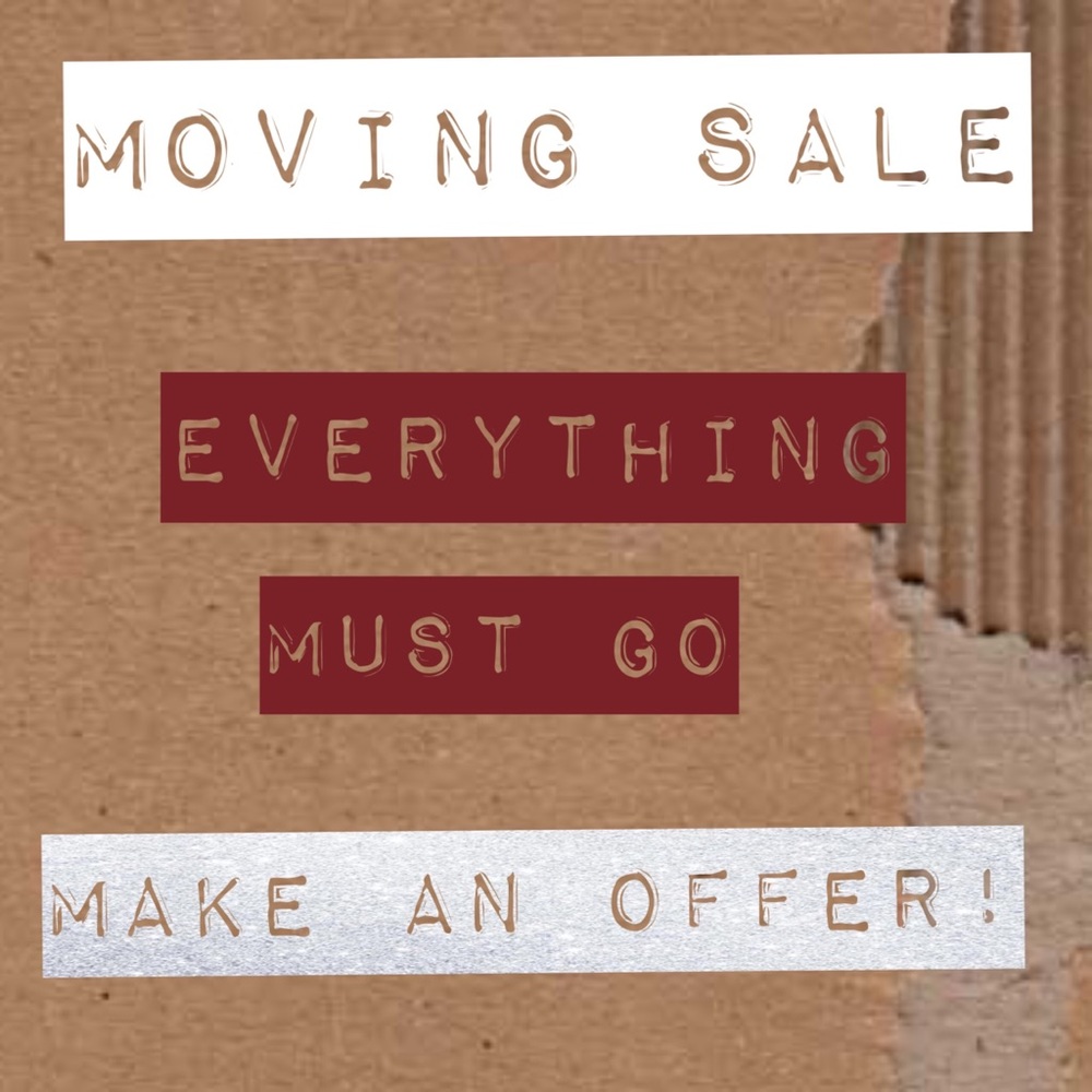 Moving Sale